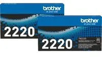 Brother TN-2220 Toner Multipack Schwarz (2 Stück)