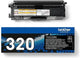 Brother TN-320BK Toner Multipack Schwarz (4 Stück)