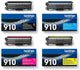 Brother TN-910 Toner Multipack Cyan (4 Stück)
