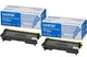 Brother TN-2000 Toner Multipack Schwarz (2 Stück) – EAN 4250510849804