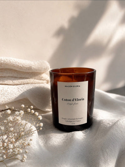 Bougie Parfumée- Coton d’Eloria