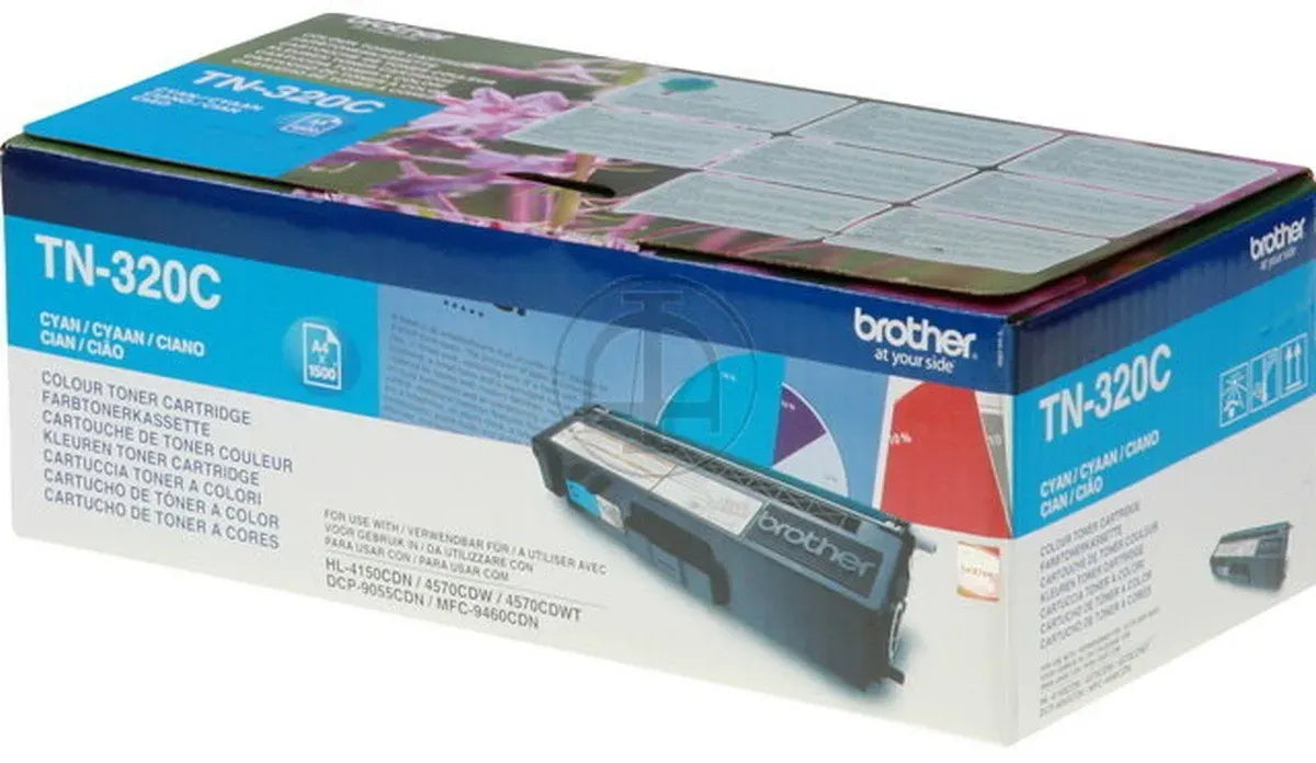 Brother TN-320C Toner Multipack Cyan (4 Stück)