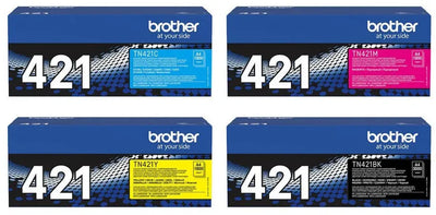 Brother TN-421 Toner Multipack Schwarz / Cyan / Magenta / Gelb (4 Stück) – EAN 4260473782223