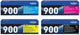 Brother TN-900 Toner Multipack Schwarz / Cyan / Magenta / Gelb (4 Stück)