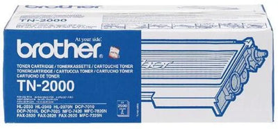 Brother TN-2000 Toner Schwarz – EAN 4977766630726