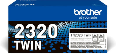 Brother TN-2320 Toner Multipack Schwarz (2 Stück)