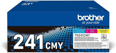 Brother TN-241 Toner Multipack Cyan / Magenta / Gelb (3 Stück)