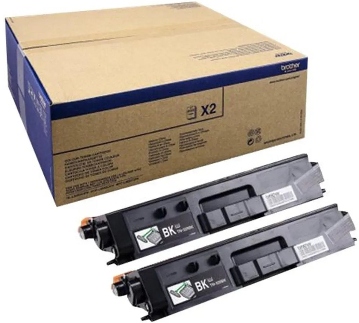 Brother TN-329BKTWIN Toner Multipack Schwarz (2 Stück)